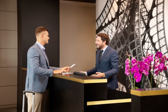 Réceptionniste chez Citadines